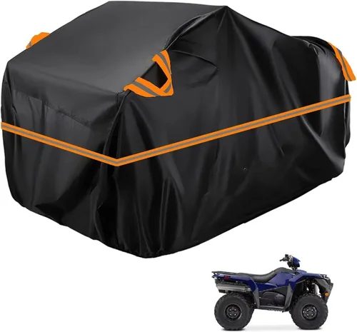 Vista 164 de Cubierta para ATV impermeable compatible con Arctic Cat H1 EFI TRV Cruiser 4x4 2011, cubierta de 210D para vehículos de 4 ruedas, cubierta para quad
