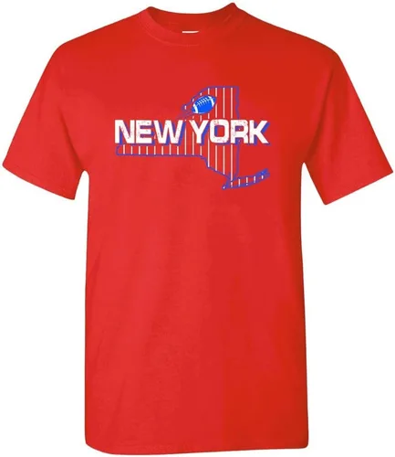 Vista 55 de Xtreme Apparrel Camiseta para hombre Team Field Map para aficionados al fútbol Dallas - Camisa azul marino