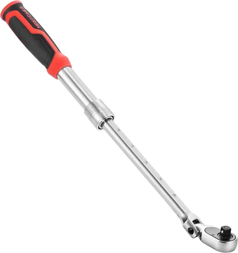 Vista 11 de MAXPOWER - Llave de trinquete extensible de 1/2 pulgada, llave de trinquete de 1/2 pulgada, función de trinquete reversible de liberación rápida
