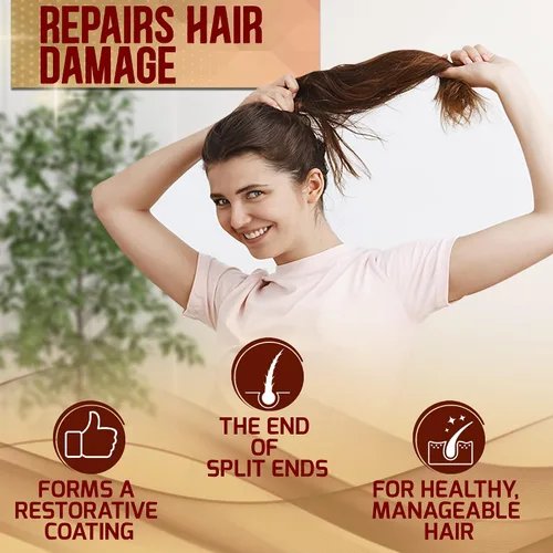 Vista 6 de Acondicionador marroquí de aceite de argán, productos sin sulfato para mujeres y hombres, hidratación profunda para cabello seco, rizado, teñido