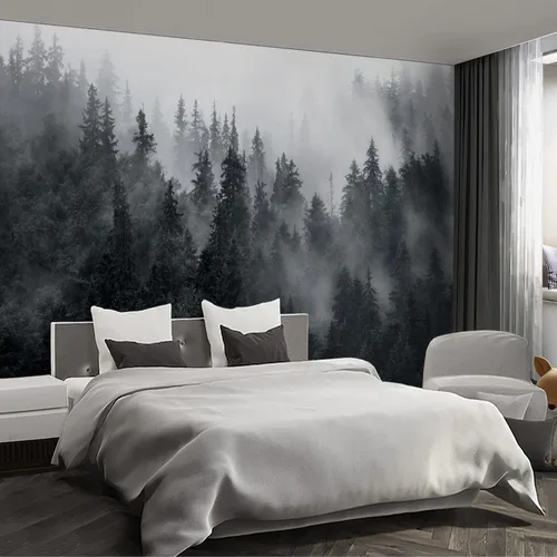 Vista 19 de Forest self Adhesive wall murals Peel and Stick Wallpaper - 58"x80" F01.