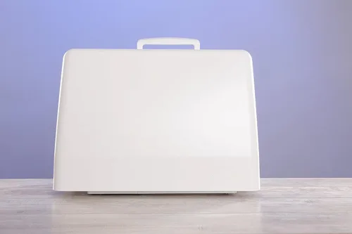 Vista 4 de Juki América HZL-353Z Máquina de coser automática de aguja de brazo libre
