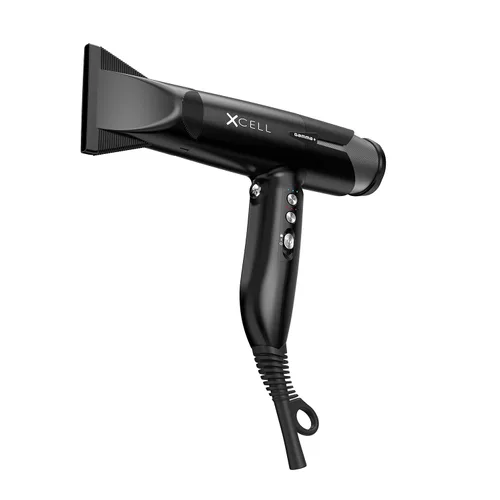Vista 7 de GAMMA+ XCell Professional Ultra-Lightweight Hair Dryer Digital Motor Ionic Technology Whisper Quiet 12 Heat/Speeds Rojo mate
