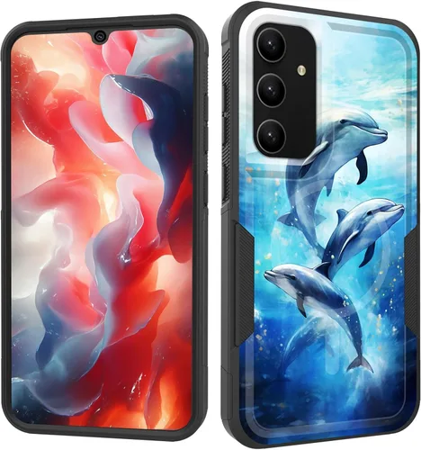 Vista 164 de Funda magnética para Galaxy A16 5G, [compatible con MagSafe] [protección contra caídas de grado militar] Funda resistente a prueba de golpes