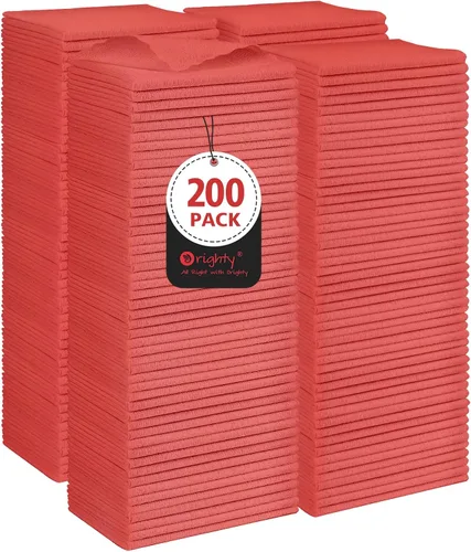 Vista 11 de Orighty - Paño de limpieza de microfibra, paquete de 24, trapos de limpieza negros de 12 x 11 pulgadas Microfiber Towels for Cars, Highly