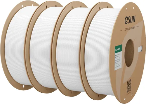 Vista 24 de eSUN Filamento PLA Basic de 0.07 in, naranja, carrete de 2.2 libras 1.anaranjado