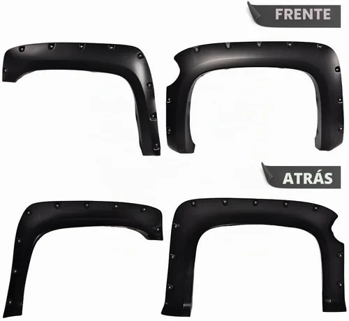 Vista 3 de PIT66 Guardabarros compatibles con Chevy Silverado 1500 2007-2013 5 pies 8 pulgadas
