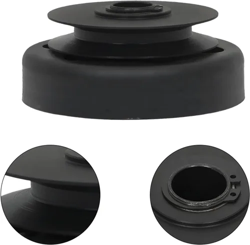 Vista 6 de ALL-CARB Embrague centrífugo 3/4 orificio con una llave de 3/16, transmisión por correa, utiliza una correa estilo 1/2 AB