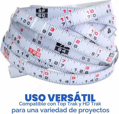 Vista 5 de Kreg KMS7723, cinta métrica autoadhesiva de 1/2 pulgada