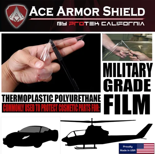 Vista 5 de Paquete de 3 protectores de pantalla Ace Armor Shield resistentes a los golpes para Garmin vívosmart HR