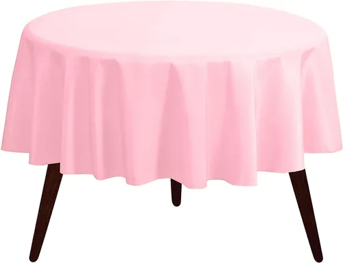 Vista 46 de Pomp - Mantel premium de poliéster con estampado abstracto de 52 x 52 pulgadas cuadradas Tela de fácil cuidado, resistente a arrugas y manchas