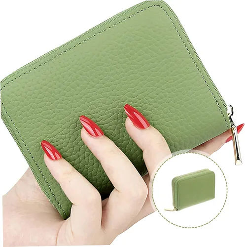 Vista 5 de NUOBESTY 3 unids Cartera Titular Billeteras De Hombres Cuero Original Organizador Portátil Carteras Para Hombres De Cuero Original Id Bag Mens