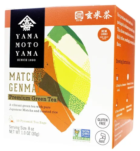 Vista 9 de Yamamotoyama - Bolsa de té verde con pirámide sencha (10 unidades)