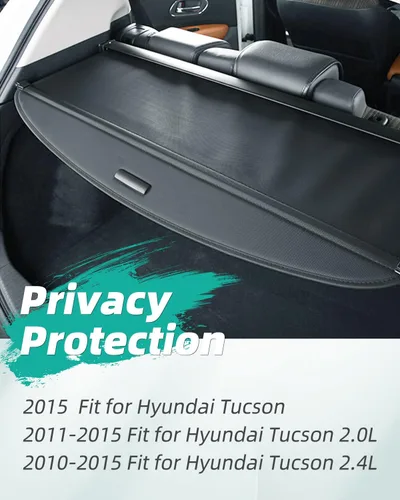 Vista 62 de SCITOO Funda de Carga 2011-2015 Compatible con Smart Fortwo 2008-2015 Compatible con Smart Fortwo 1.0L Funda Trasera Retráctil Mejorada con Aluminio