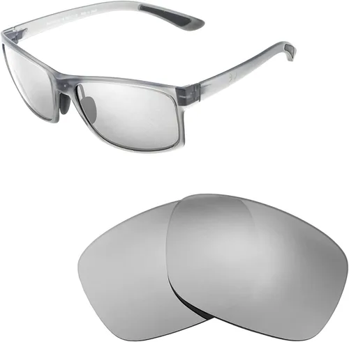 Vista 3 de Walleva Lentes de repuesto para gafas de sol Maui Jim Pokowai Arch Múltiples opciones disponibles
