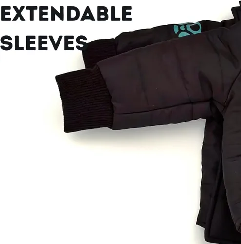 Vista 8 de Buckle Me - Abrigo de invierno para bebé, chaqueta de asiento de automóvil Toastier para niños y niñas, destacada en Shark Tank de 6 meses a 6 años