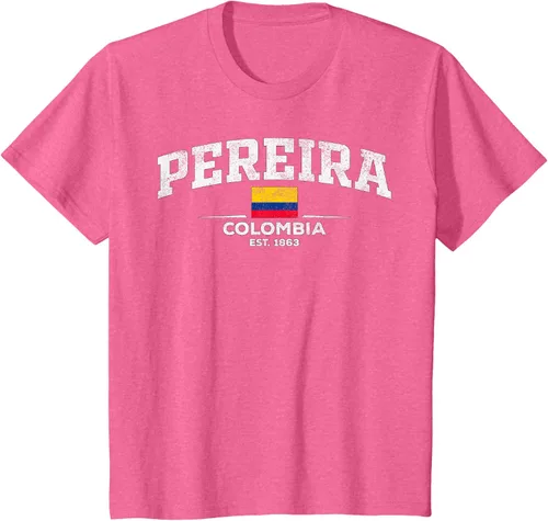 Vista 63 de Camiseta Pereira Colombia, Negro