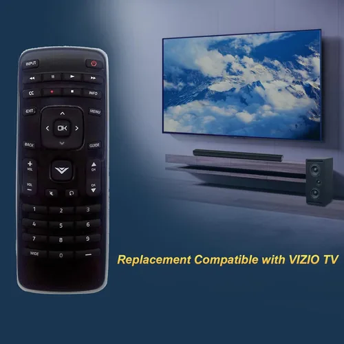 Vista 8 de Reemplazo remoto XRT010 para VIZIO TV E320-A0 E241-A1 E290-A1 E390-A1 E320-A1 E420-A0 E470-A0 E420VSE E390VL E471VLE E240AR E320AR E420AR E420AR