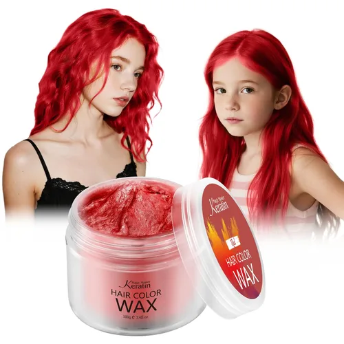 Vista 10 de 5 tizas lavables para cabello oscuro, peine de tinte natural de 11 onzas líquidas, color temporal para regalos de cumpleaños de niños, fiesta 5