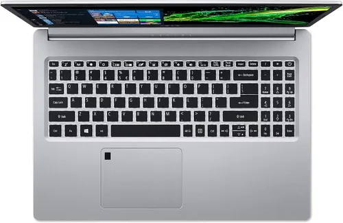 Vista 8 de Acer Aspire 5, Computadora portátil delgada, Plateado
