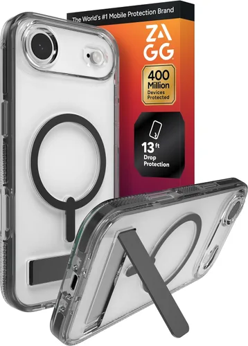 Vista 66 de ZAGG Gear4 Santa Cruz Snap Case para Apple iPhone 14, protección contra caídas D30 de hasta 13 pies (4 m), compatible con carga inalámbrica, parte