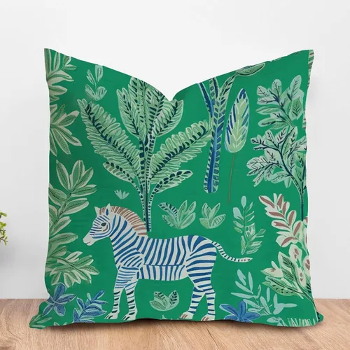 Vista 9 de ArogGeld Chinoiserie - Funda de cojín con diseño de pagoda asiática azul índigo, diseño cuadrado de flores y pagoda asiática, para oficina, silla