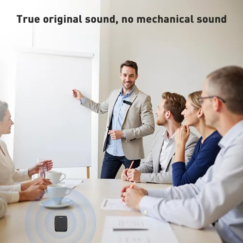 Vista 4 de ZOWEETEK Amplificador de Voz con Micrófono Inalámbrico de Solapa Lavalier para Maestros, Nuevo Sistema de Micrófono Personal 2025, Altavoz Portátil
