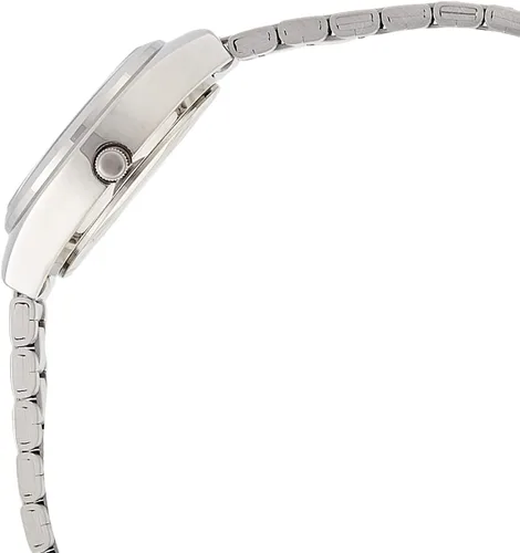 Vista 3 de Casio #LTP1170A-7A Reloj analógico de metal con esfera plateada para mujer, plateado, Reloj analógico, reloj de cuarzo
