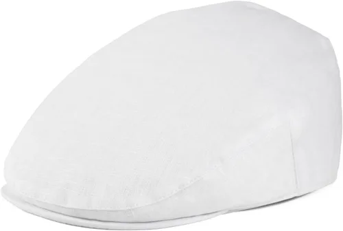 Vista 9 de BOTVELA Sombrero de periódico de verano transpirable de hiedra plana para hombre