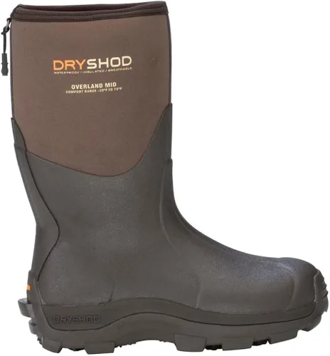 Vista 3 de Dryshod Mid Overland - Botas deportivas para hombre, Marrón