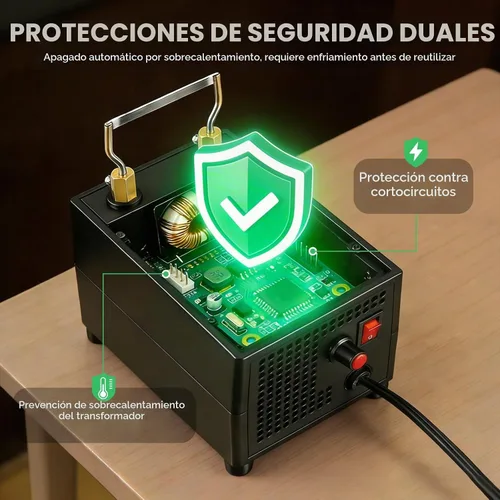 Vista 3 de Cortador de cuerda de cuchillo caliente de 60 W, calentamiento
