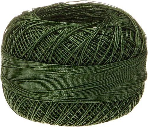 Vista 3 de Lizbeth Tamaño 80 HH80 Hilo de algodón 184 yardas 0.35 oz, carbón