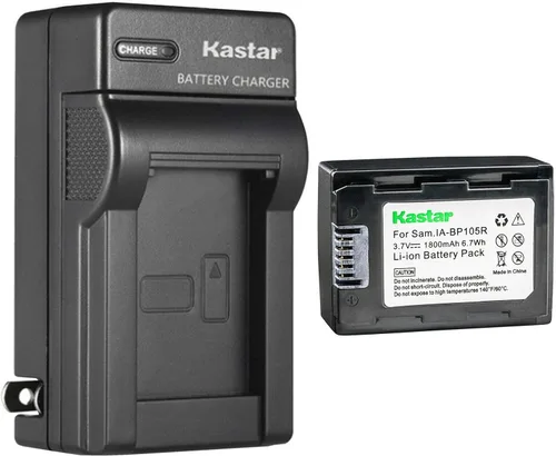 Vista 8 de Kastar Reemplazo del cargador de batería de pared AC para Samsung IA-BP105R, IA-BP210R, AD43-00201A, Samsung HMX-F90WN, HMX-F90WN/XAA, HMX-F900