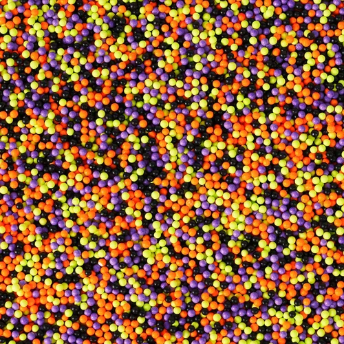 Vista 17 de Gránulos comestibles de Nonpareils azules y blancos de 2mm, mini perlas para decorar pasteles, caramelos de azúcar, galletas, magdalenas