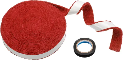 Vista 7 de PATIKIL Raqueta de tenis de bádminton, agarre de toalla de algodón, cinta antideslizante para el sudor, pegamento de mano para mango de béisbol