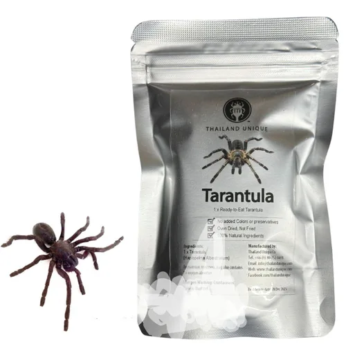 Vista 15 de Thailand Unique Scorpion Mix - 15 G 3 piezas de insectos comestibles deshidratados para humanos, saludables y un gran regalo gracioso Three