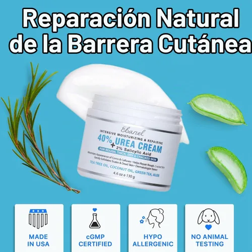 Vista 6 de Ebanel Paquete de tratamiento de hongos de 1 oz y 2 paquetes de crema de urea al 40% de 4.6 onzas