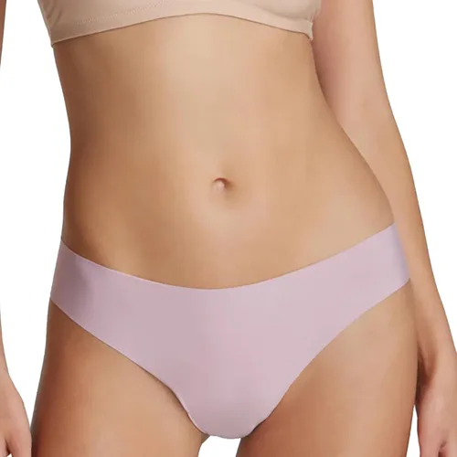 Vista 10 de Tanga de tiro medio de mantequilla Beige