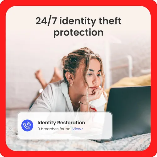 Vista 3 de McAfee + Advanced Family 2023 Dispositivos ilimitados Protección avanzada de identidad y privacidad Control parental Suscripción de 1 año