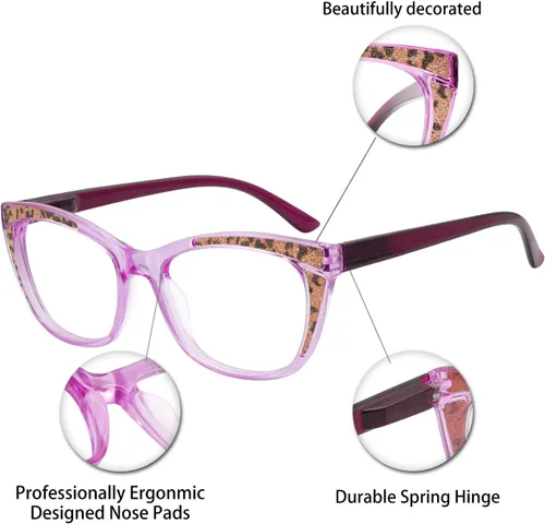 Vista 99 de OCCI CHIARI Gafas de lectura de moda para mujer y hombre
