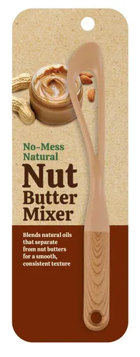 Vista 6 de HIC Kitchen Mezclador de mantequilla de nuez natural sin ensuciar, sin BPA, para todo tipo de mantequillas de nueces naturales