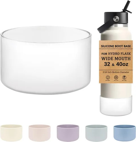 Vista 13 de HEYSKAY - Base de silicona para botella de agua Hydro Flask de boca ancha de 32 a 40 onzas