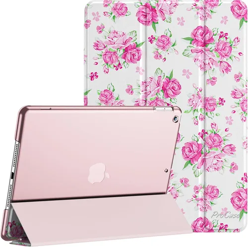 Vista 11 de ProCase Funda para iPad de 9ª/8ª/7ª generación de 10.2 pulgadas (versión 2021/2020/2019), funda 10.2 iPad de 9ª/8ª/7ª generación, funda inteligente