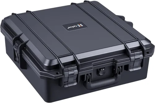 Vista 7 de Lykus HC-3320 Estuche rígido impermeable con espuma, tamaño interno 11.73