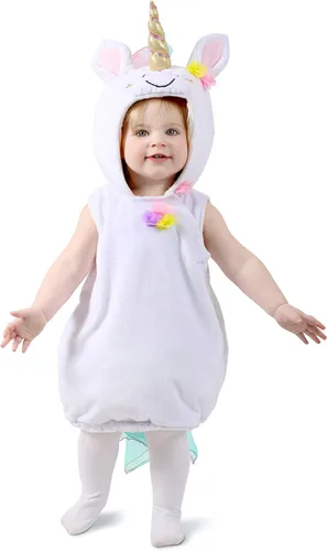Vista 2 de Princess Paradise Disfraz de unicornio pastel para bebéniño, de 18 meses a 2T