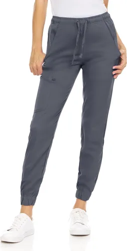 Vista 20 de MediChic Mini Marilyn - Pantalones médicos tipo deportivo, con cintura elástica en 4 direcciones y cuatro bolsillos Negro