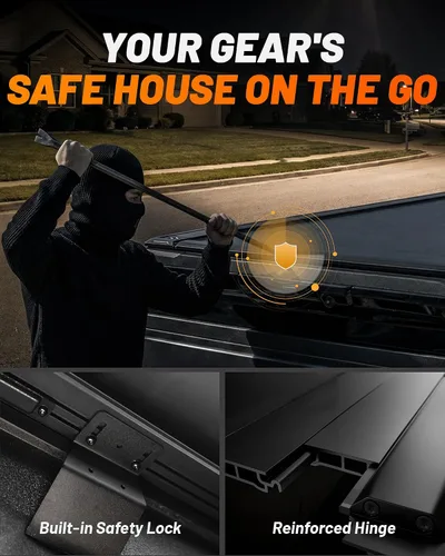 Vista 5 de WOLFBOX Cubierta tonneau retráctil eléctrica para Toyota Tundra 2007-2021
