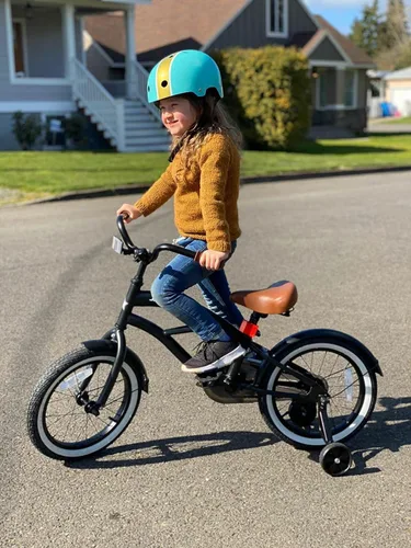 Vista 6 de JOYSTAR Bicicleta de crucero para niños de 12 pulgadas, 14 pulgadas, 16 Negro