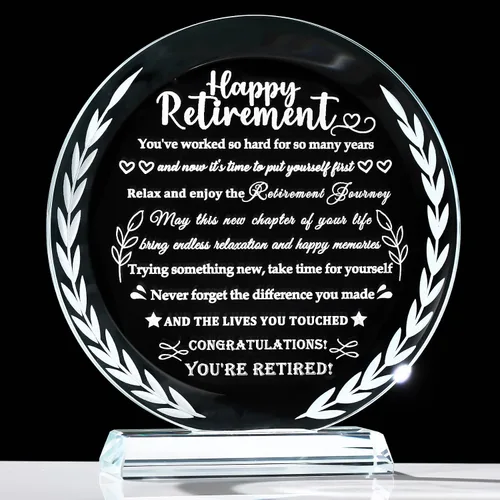 Vista 10 de YWHL Regalos de jubilación para mujeres/hombres, los mejores regalos de jubilación para profesores, compañeros de trabajo, jefe, enfermera, recuerdo