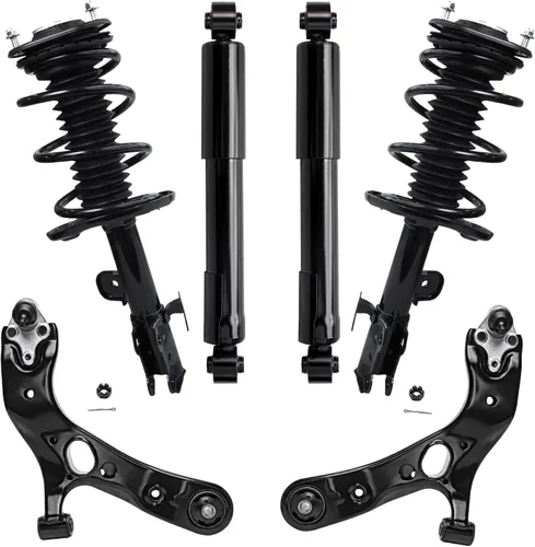 Vista 38 de Detroit Axle - Kit de puntales delanteros de 6 piezas para Ford Escape 2014-2019, 2 puntales y muelles helicoidales, 2 enlaces de barra